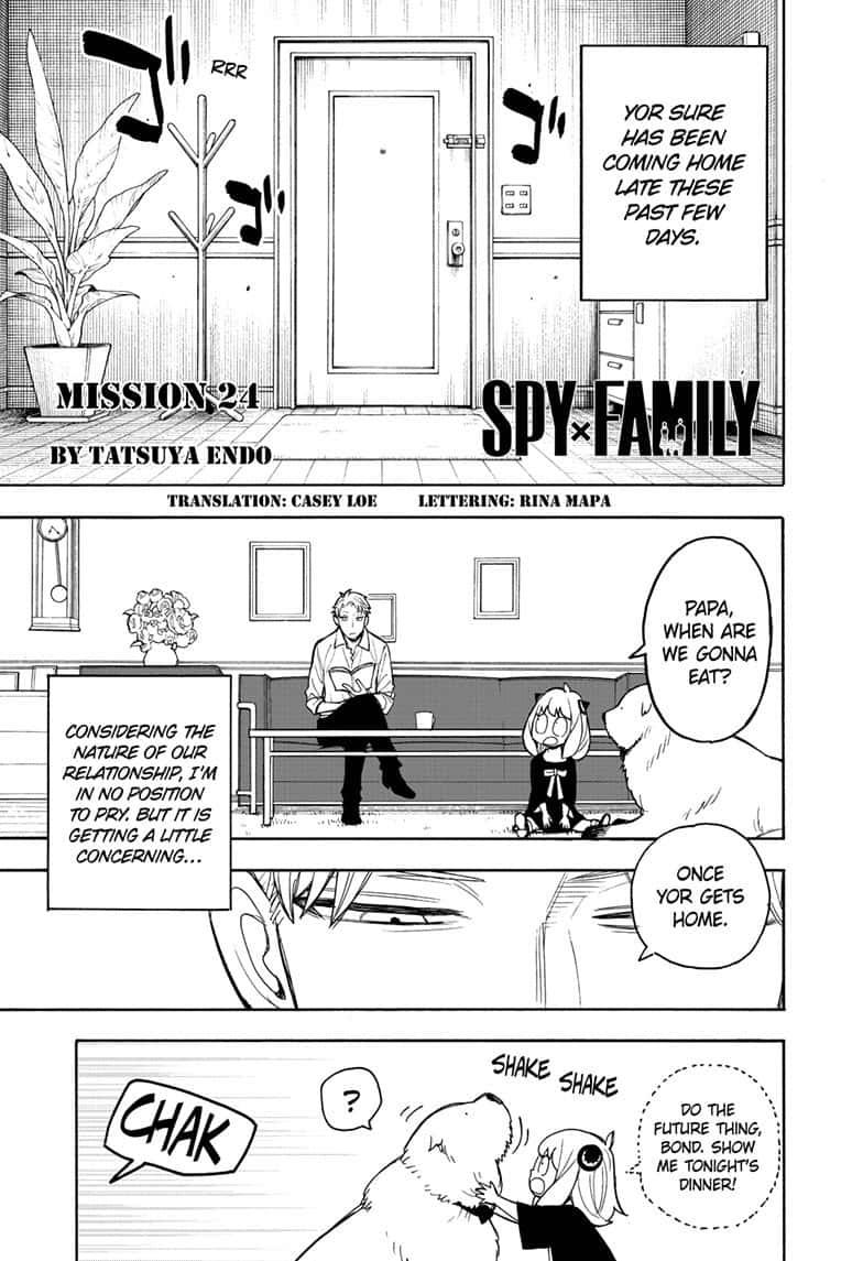 SPY x FAMILY Chapter 24 1